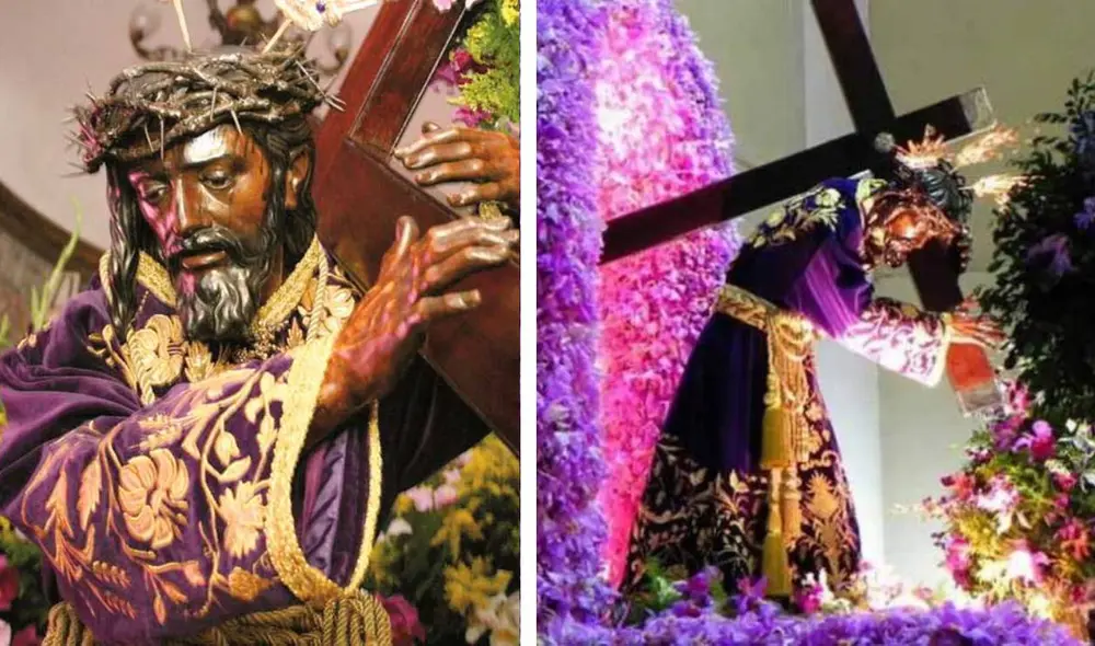 El Nazareno de San Pablo ha sido venerado en Caracas desde el siglo XVII. Foto: composiciónLR/Analítica/Últimas Noticias