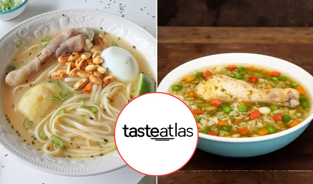Taste Atlas ha elegido este platillo como la mejor sopa peruana. Foto: composición LR/Steemit/Recetas Nestlé/Bon Viveur
