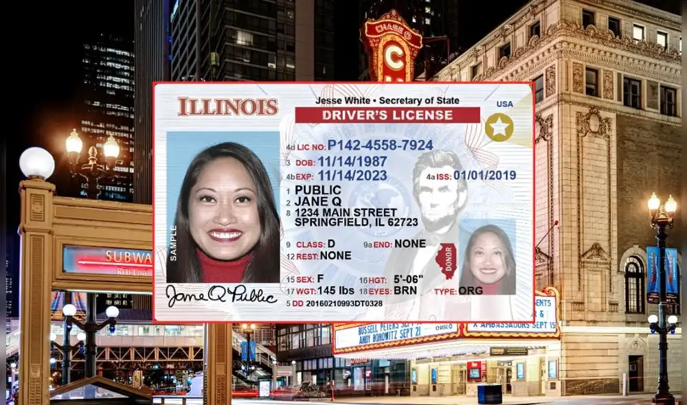 Dependiendo de la edad y el trámite, los inmigrantes en Illinois podrán conseguir la Real ID a bajo costo. Foto: Composición LR/Redfin/Illinois Secretary of State