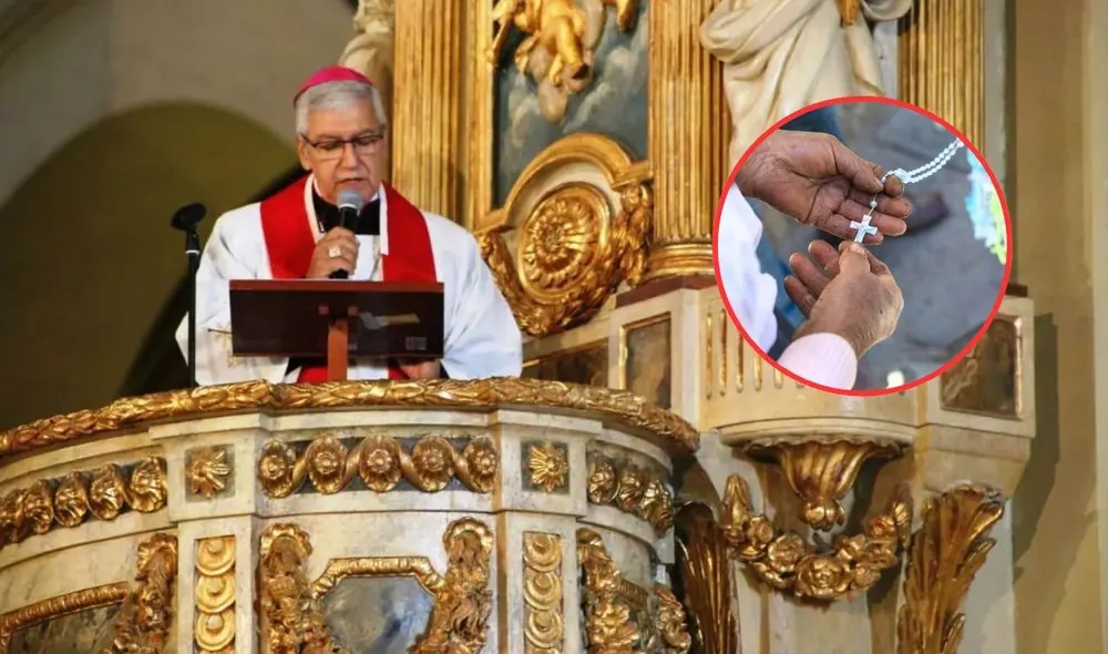 Varias iglesias cristianas a nivel nacional realizan misas para recordar las 7 palabras de Jesús. Foto: Andina/LR