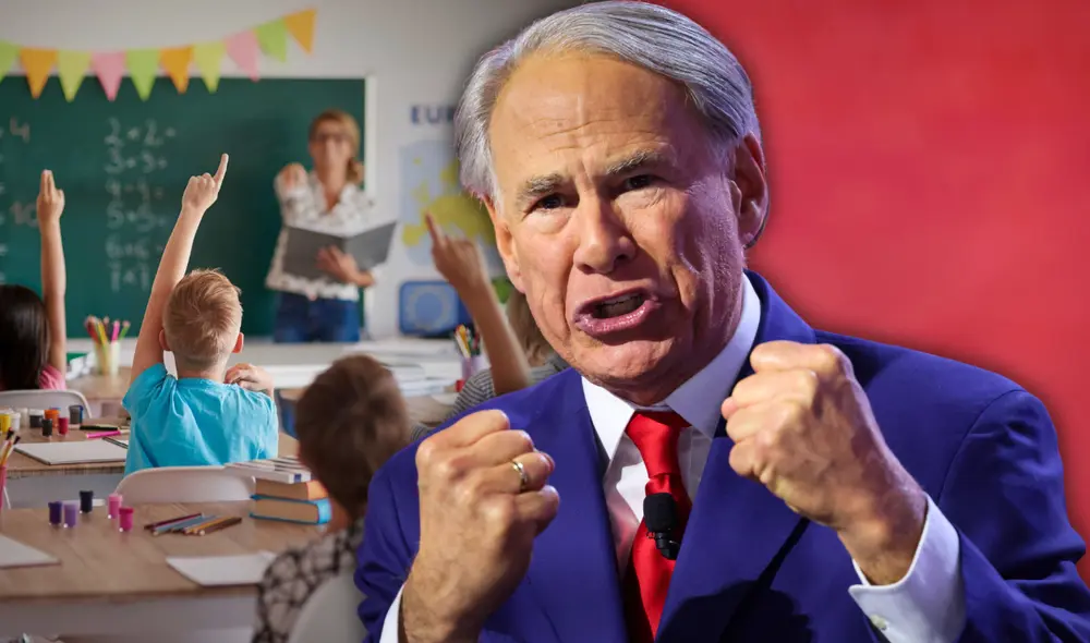 Texas vota sobre vouchers escolares que podrían destinar hasta US$10.000 por estudiante, mientras se busca aumentar la financiación para las escuelas públicas. Foto: composición LR/AFP