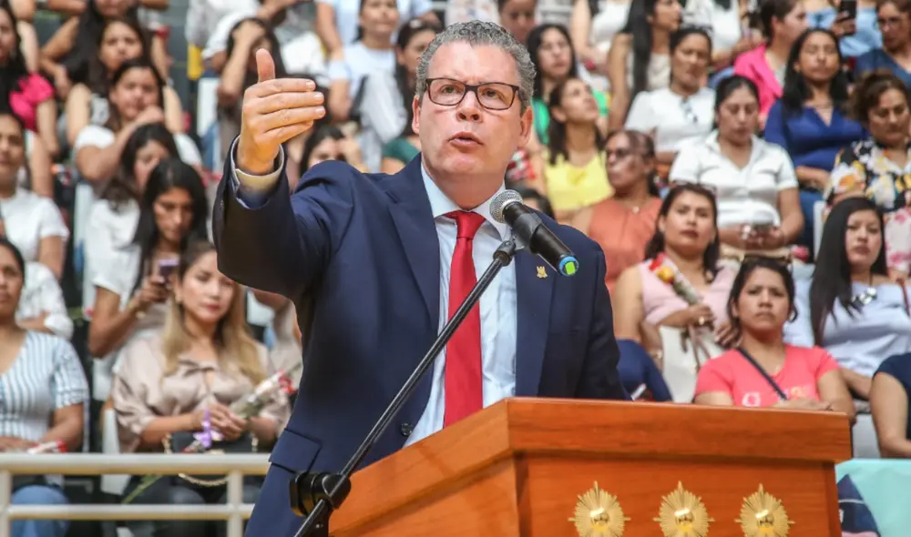 Congreso blinda a ministro de Educación, Morgan Quero. | Foto: Minedu. Congreso blinda a ministro de Educación, Morgan Quero. | Foto: Minedu.