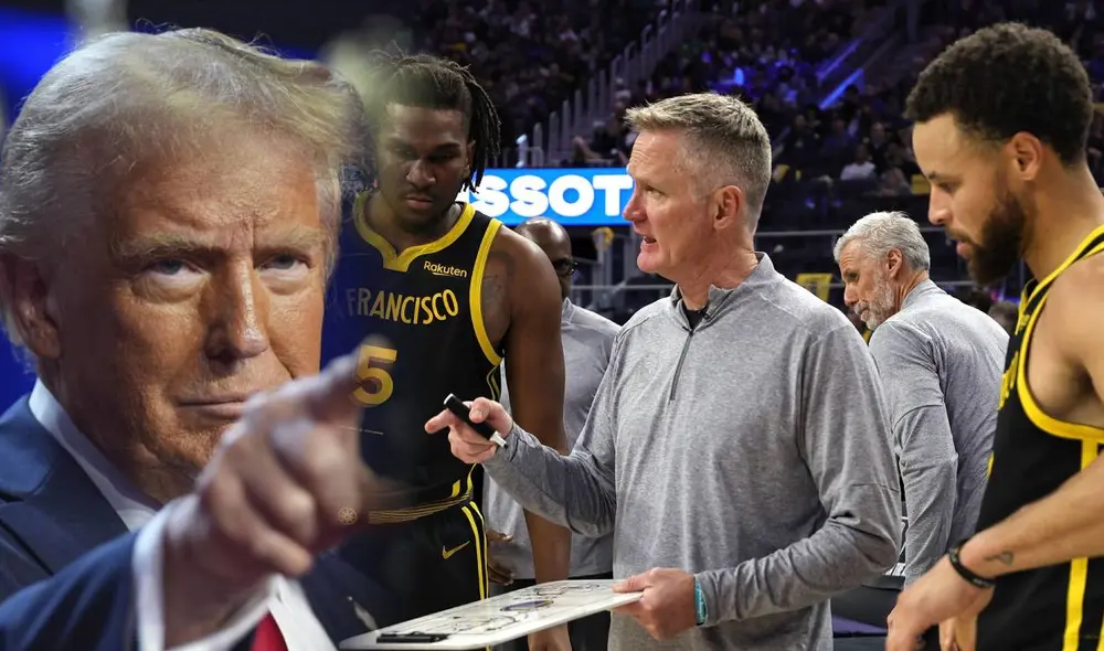 Steve Kerr le respondió a Donald Trump por amenazar a la Universidad de Harvard. Composición: Lr/ESPN Steve Kerr le respondió a Donald Trump por amenazar a la Universidad de Harvard. Composición: Lr/ESPN