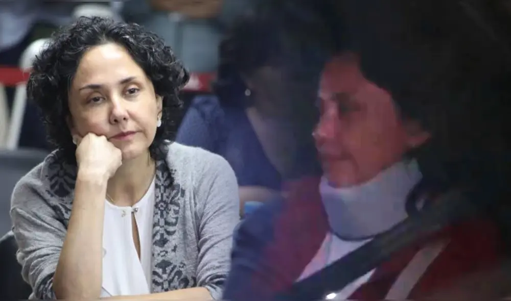 Primeras imágenes de la ex primera dama Nadine Heredia en Brasil. | Foto: Composición LR.