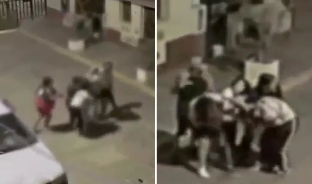 Menor fue interceptada a la salida del colegio tras amenazas previas. Foto: Composición LR