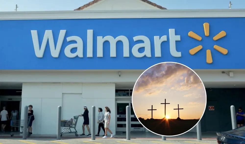 Walmart es una de las pocas cadenas que mantiene sus puertas abiertas en esta fecha festiva. Foto: Composición: GLR/ AFP/Pixabay Walmart es una de las pocas cadenas que mantiene sus puertas abiertas en esta fecha festiva. Foto: Composición: GLR/ AFP/Pixabay