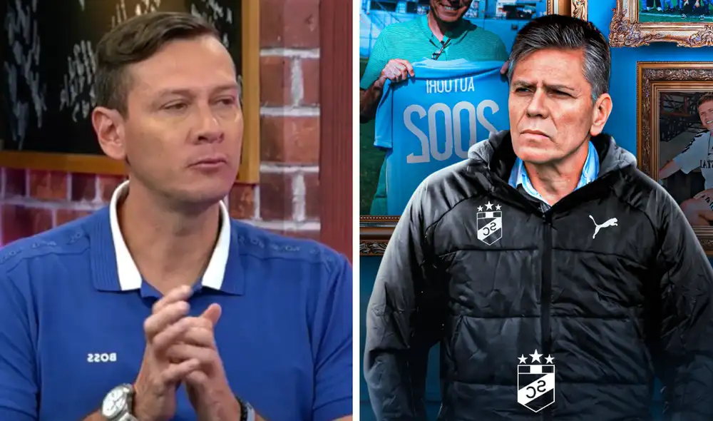 Diego Penny recordó la etapa que vivió con Paulo Autuori en Sporting Cristal. Foto: composición LR/captura de Al Ángulo