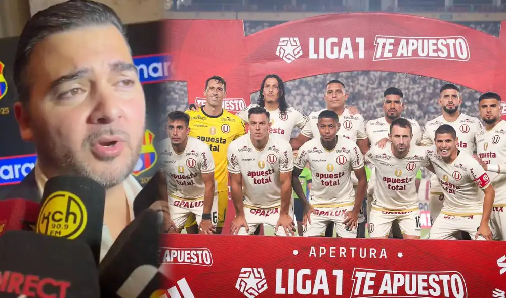 Presidente de Barcelona SC dio sus impresiones sobre el partido contra Universitario por la fecha 2 de la Copa Libertadores. Foto: composición LR/captura de X/Universitario Presidente de Barcelona SC dio sus impresiones sobre el partido contra Universitario por la fecha 2 de la Copa Libertadores. Foto: composición LR/captura de X/Universitario