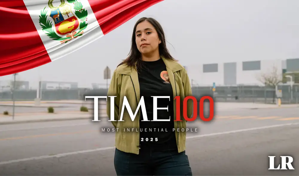 Andrea Vidaurre fue elegida dentro de la categoría de 'Líderes' en los Time 100 Most Influential People. Foto: composición LR/Time Andrea Vidaurre fue elegida dentro de la categoría de 'Líderes' en los Time 100 Most Influential People. Foto: composición LR/Time