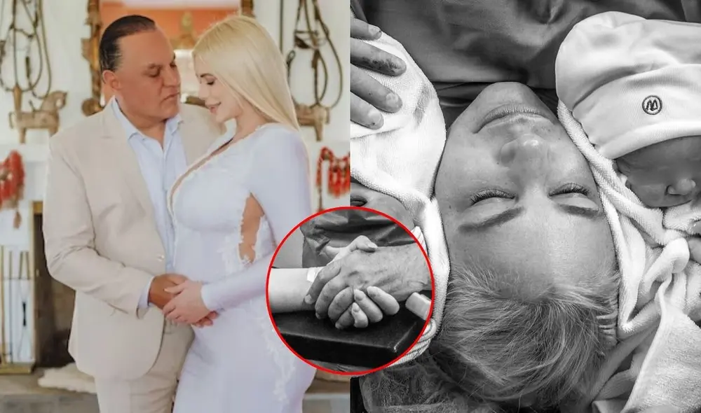 Mauricio Diez Canseco y Dailyn Curbelo se convirtieron en padres de mellizos. Foto: Composición LR/instagram