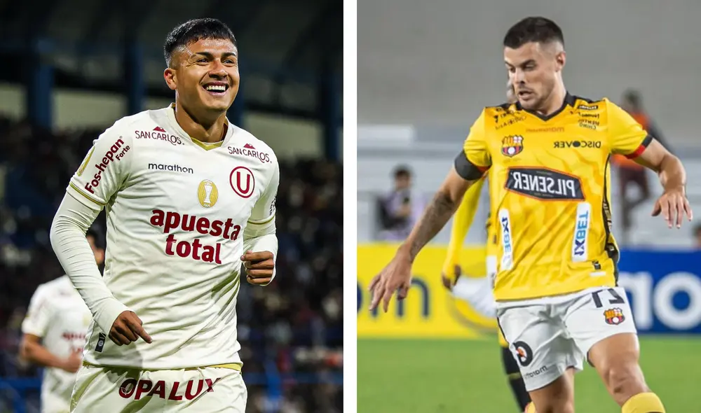 Universitario y Barcelona SC se enfrentarán desde las 9.00 p. m. Foto: composición LR/Instagram