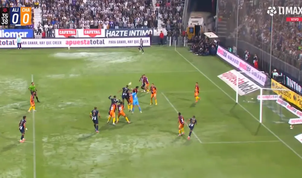 Alianza Lima y Los Chankas juegan en Matute por la fecha 9 de la Liga 1. Foto: captura de L1 Max