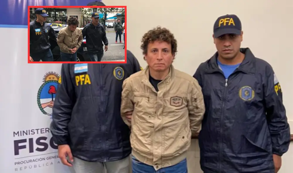 ‘Piti’ estuvo prófugo por más de una década, hasta que decidió entregarse a las autoridades en 2023. Foto: Composición LR/ TN/ La Nación