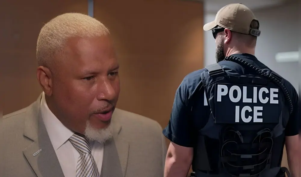 Con experiencia en la DEA; Daniel Comeaux no dudó en continuar con las políticas migratorias de Donald Trump. Foto: Composición LR/WFAA/ICE
