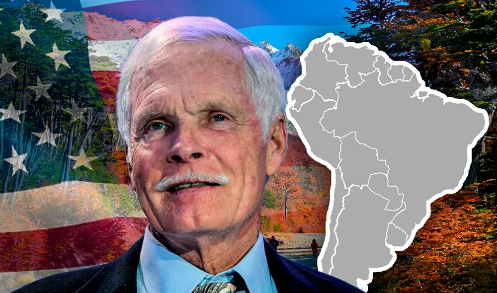 Ted Turner superó las 50.000 hectáreas en Argentina a través de una serie de compras estratégicas. Foto: Composición LR/CNN/Pixabay. Ted Turner superó las 50.000 hectáreas en Argentina a través de una serie de compras estratégicas. Foto: Composición LR/CNN/Pixabay.