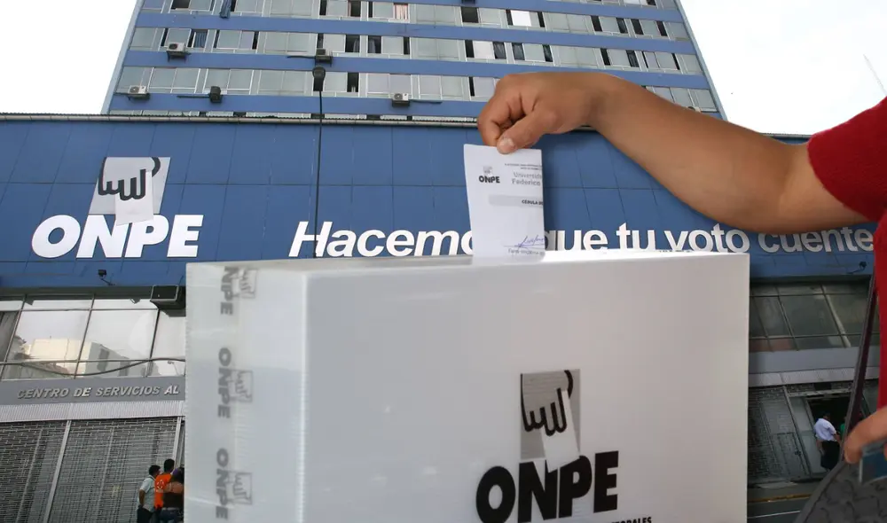 ONPE publica cronograma de elecciones primarias.