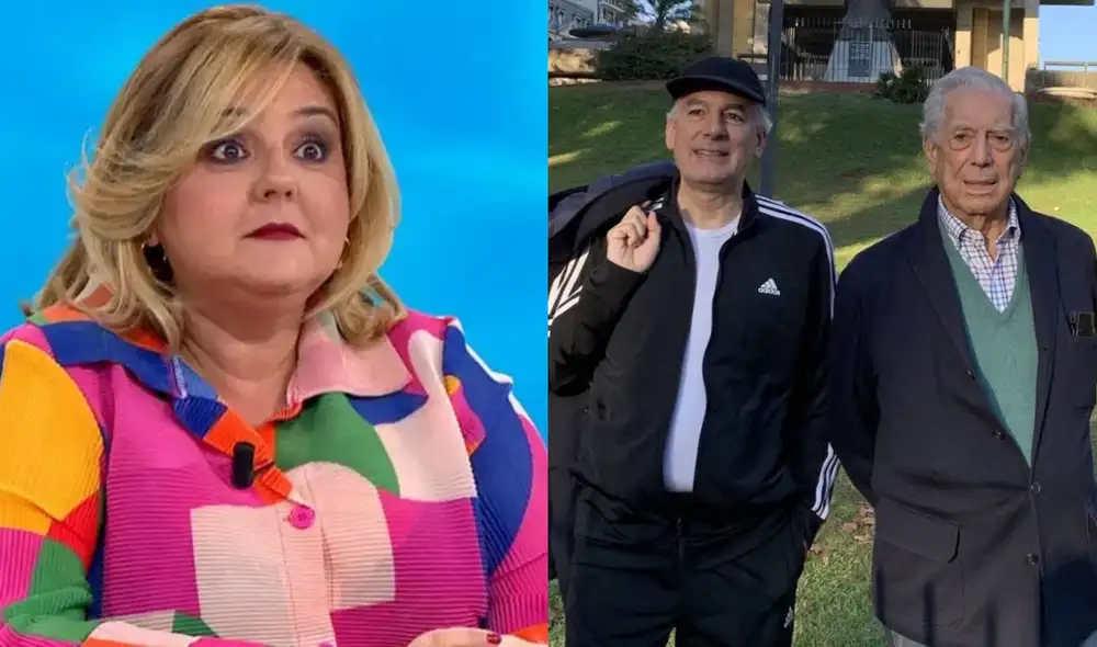 La periodista Pilar Vidal afirmó que el hijo de Mario Vargas Llosa mintió sobre el estado de salud del escritor. Foto: Composición LR/difusión La periodista Pilar Vidal afirmó que el hijo de Mario Vargas Llosa mintió sobre el estado de salud del escritor. Foto: Composición LR/difusión