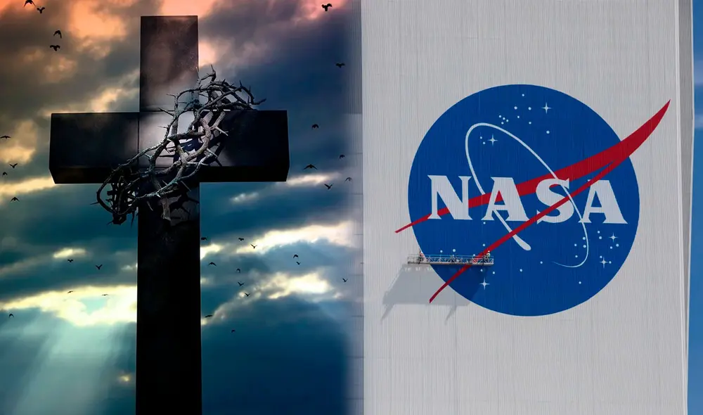 Relatos de la Biblia permitieron a la NASA calcular la fecha de la crucifixión de Jesús. Foto: composición LR/NASA/Meteored