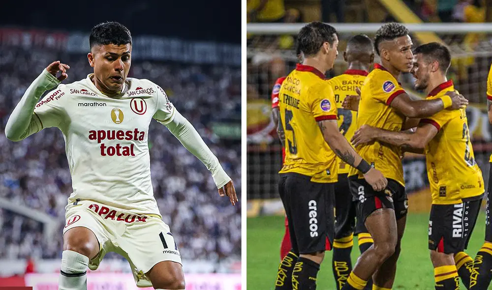 La 'U' tiene historial negativo en Copa Libertadores contra el Ídolo. Foto: composición de LR/Universitario/Barcelona SC
