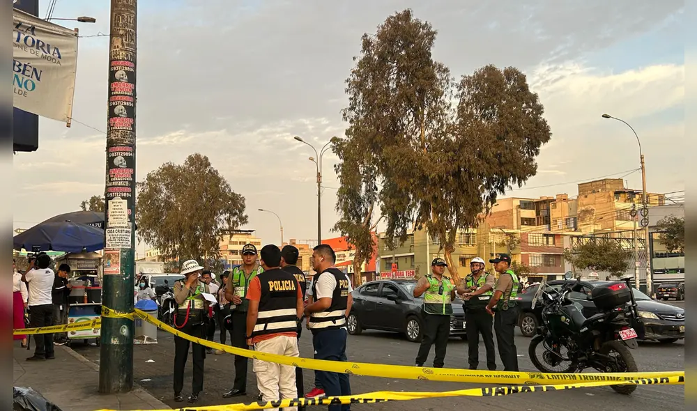 Asesinan a hombre mientras almorzaba en La Victoria. Foto: Dayana Huerta.