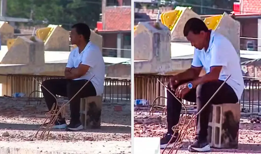 Las imágenes del ‘Diamante’ en lo sería el techo de una tribuna del estadio Campeones del 36 generó una ola de comentarios en las redes sociales. Foto: composición LR/ TikTok / @fanaticos.pe