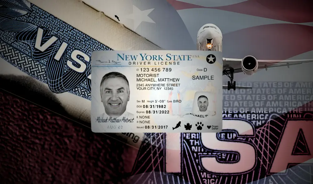 A partir de mayo de 2025, solo se podrá volar en Estados Unidos con REAL ID u otra identificación válida. Foto: composición LR/difusión