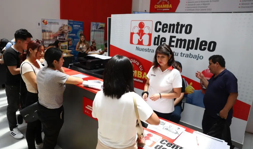 El MTPE realizará la Semana de Oportunidades Laborales en Lima, en la que ofrece más de 1.300 vacantes. Foto: Andina