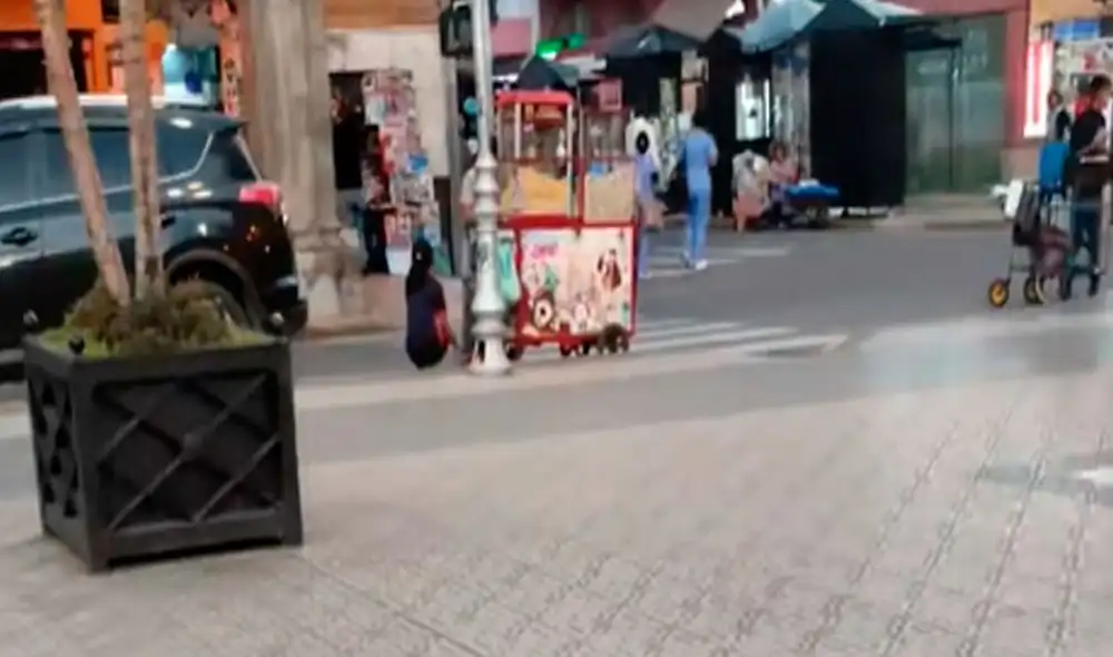 El ‘hombre invisible’ acaparó ‘todas las miradas’ y los usuarios no pararon de reír con el ingenio del muchacho. Foto: composición LR/ TikTok / @retrovibe_z_1