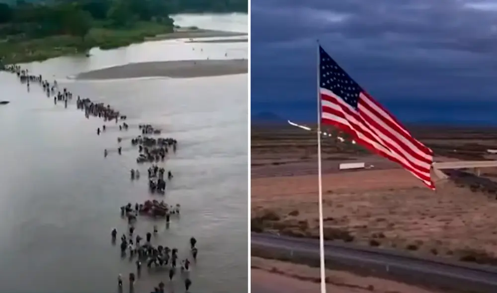 El presidente Trump ha sostenido que los inmigrantes que han llegado a su país son "criminales y violadores". Foto: captura/difusión El presidente Trump ha sostenido que los inmigrantes que han llegado a su país son "criminales y violadores". Foto: captura/difusión