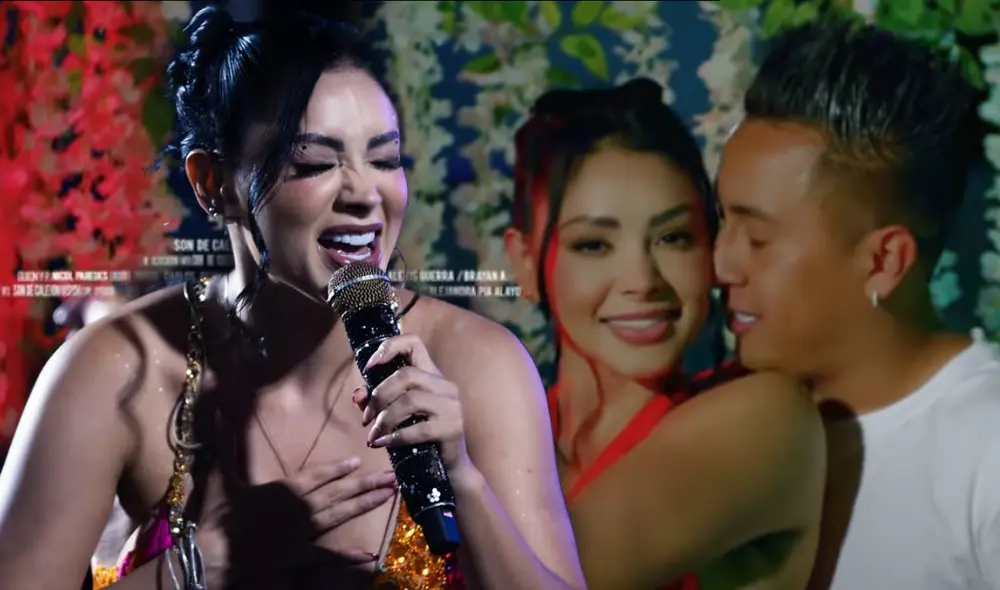 Pamela Franco asegura cantarle al amor. Foto: composición LR/Instagram