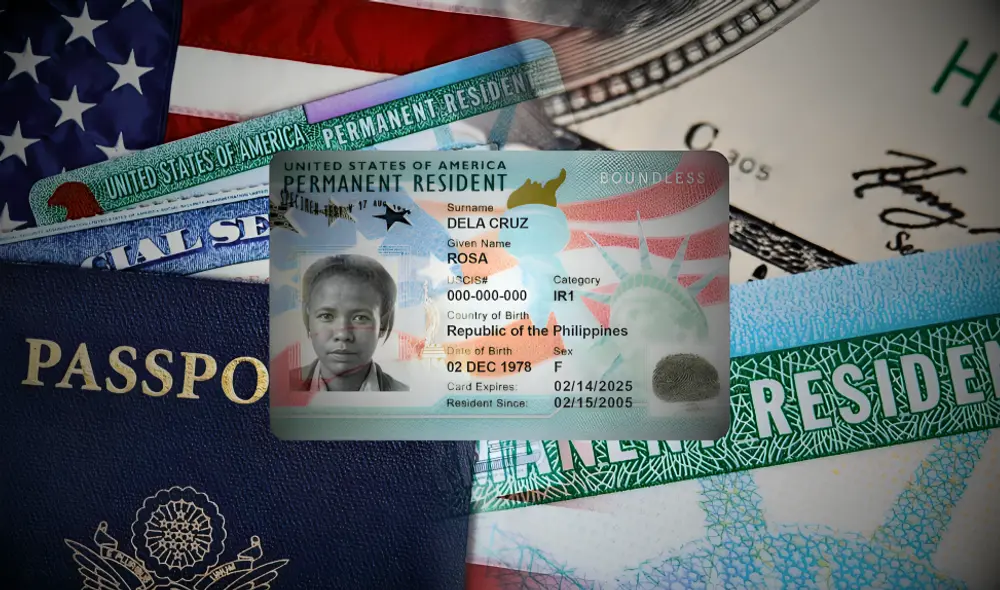 Residentes permanentes deben llevar siempre la Green Card para evitar sanciones y problemas migratorios. Foto: composición LR/difusión