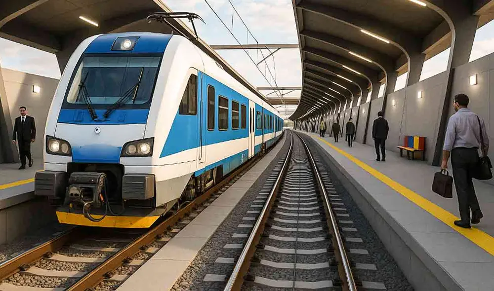 Ferrocarril Lima-Ica fomentará el desarrollo del sur del país, según el MTC. Foto: MTC/IA