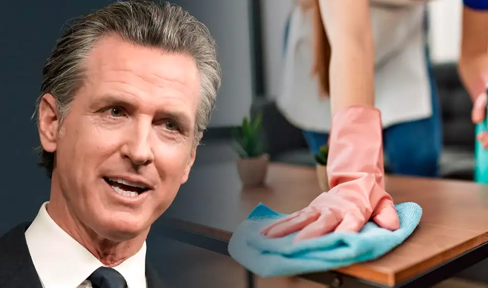 En California, una nueva ley firmada por Gavin Newsom busca proteger a un determinado grupo de trabajadores. Foto: Composición LR