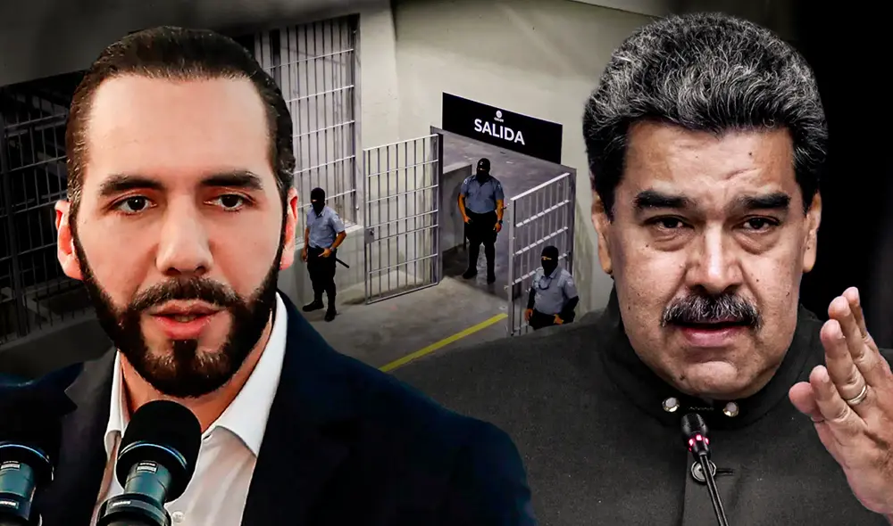 Bukele anunció la oferta del canje a Maduro en una publicación vía X. Foto: composición LR Bukele anunció la oferta del canje a Maduro en una publicación vía X. Foto: composición LR