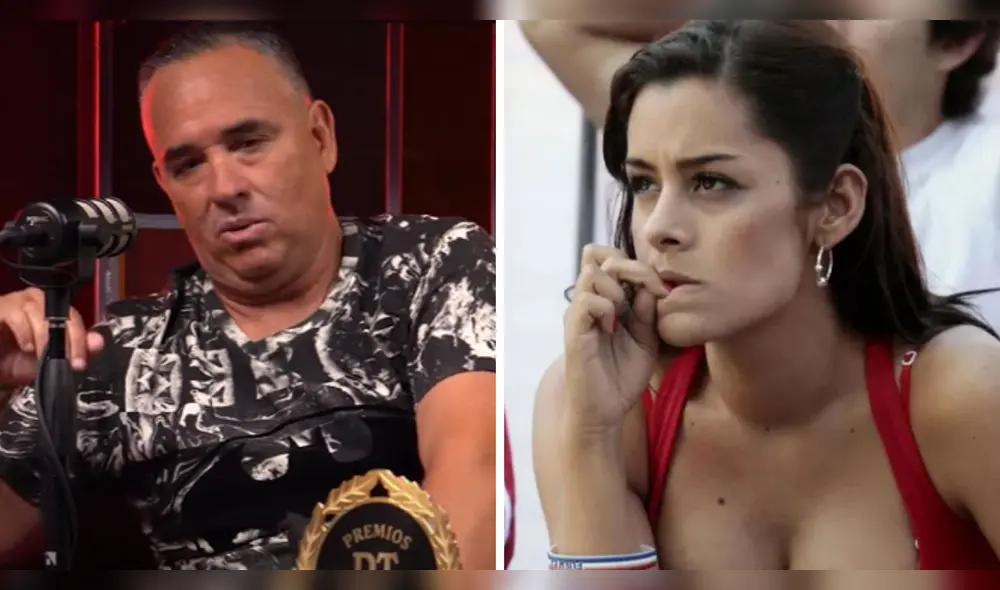 Roberto Martínez recordó una salida con Larissa Riquelme en Lima. Foto: Composición LR/YouTube/ Roberto Martínez recordó una salida con Larissa Riquelme en Lima. Foto: Composición LR/YouTube/