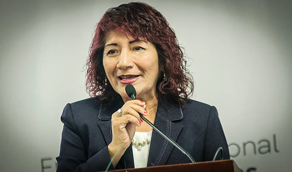 Rosa Vásquez es la gobernadora regional de Lima. Foto: Andina