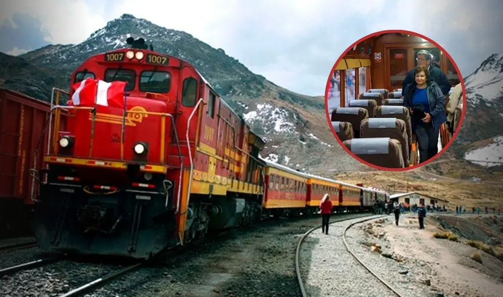 El segundo ferrocarril más alto del mundo está en Perú: parte de Lima y solo opera dos veces al año. Foto: composición LR/Gob.