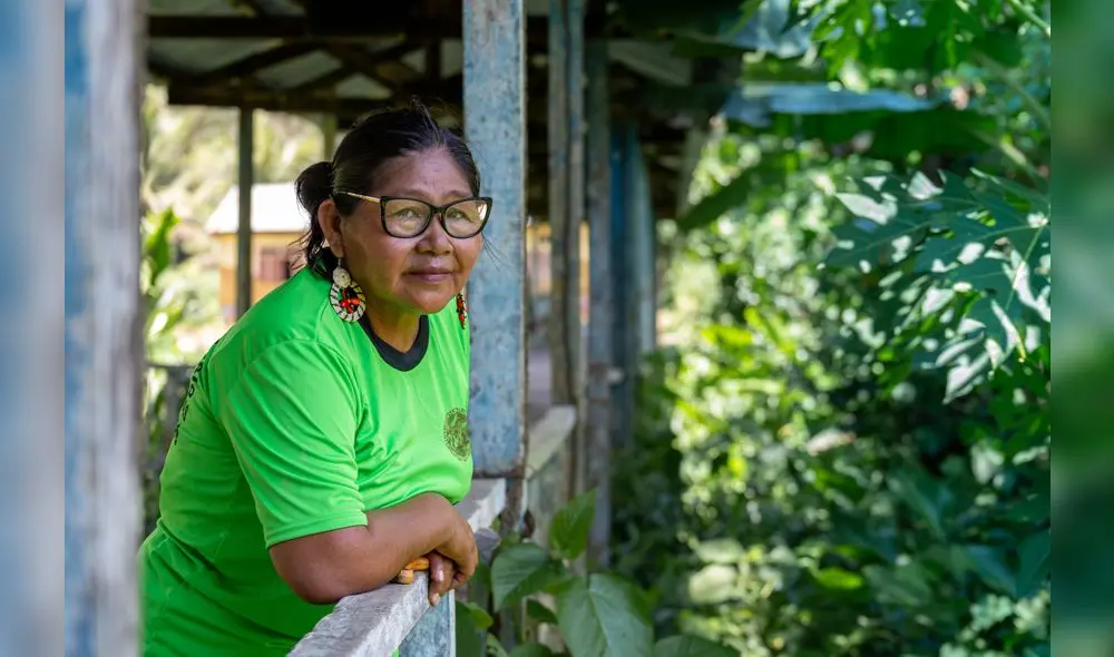 Mari Luz Canaquiri, lideresa del pueblo kukama, encabezó una lucha de 20 años en defensa del río Marañón. Foto: Goldman Environmental Prize Mari Luz Canaquiri, lideresa del pueblo kukama, encabezó una lucha de 20 años en defensa del río Marañón. Foto: Goldman Environmental Prize