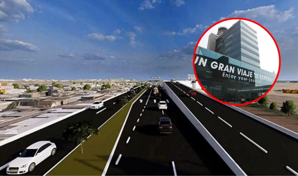 El nuevo Aeropuerto Jorge Chávez dejará atrás a la avenida Faucett como su ruta de ingreso. Foto: composición LR/Andina