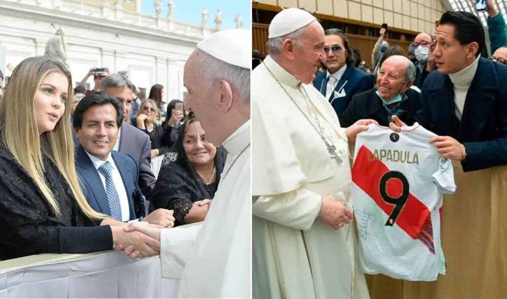 Lista de famosos que conocieron al papa Francisco en persona. Foto: Composición LR/Instagram.