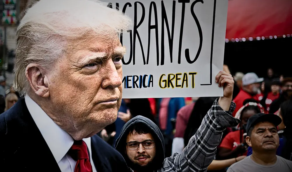 Katie Hobbs veta ley que obligaba a cooperar con ICE y frena plan de Donald Trump para acelerar deportaciones. Foto: composición LR/difusión