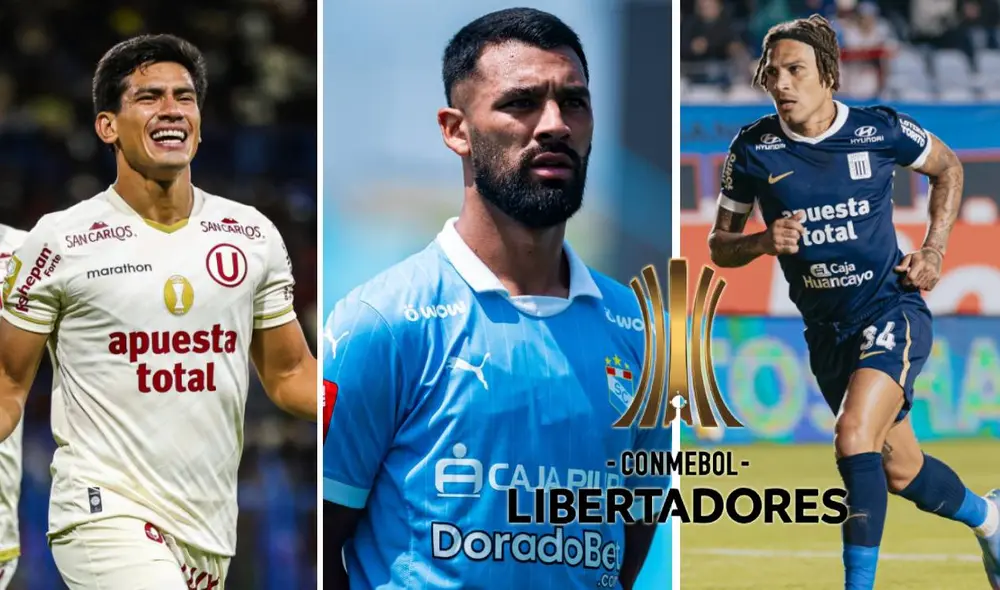 Universitario, Cristal y Alianza Lima van por su primer triunfo en la Copa Libertadores. Foto: composición GLR