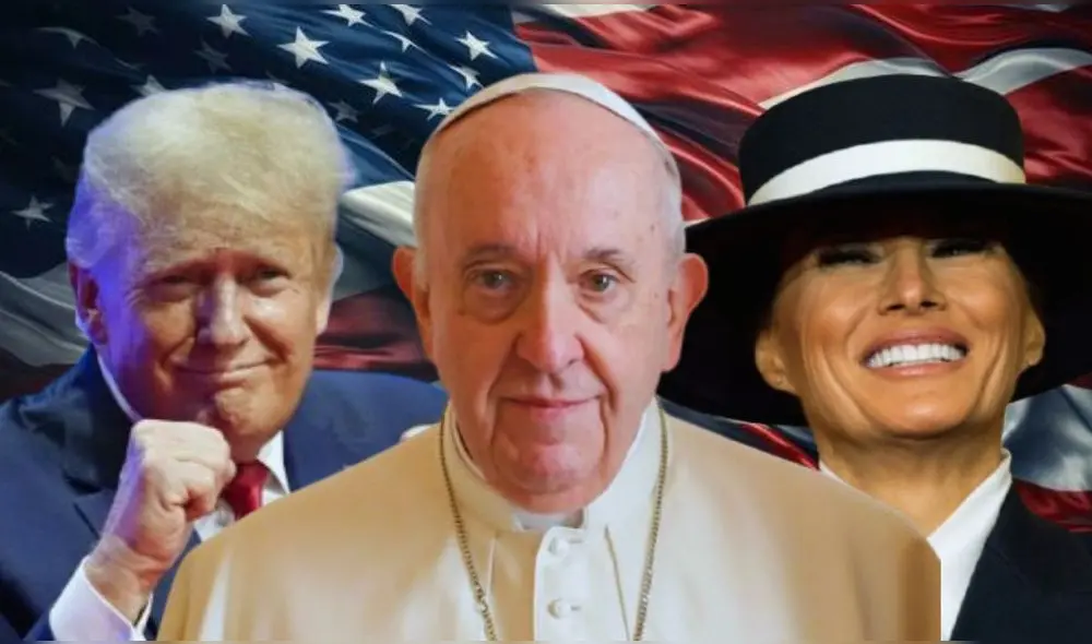 Al fin de su encuentro, Trump agradeció al papa Francisco y afirmó: "Gracias, no voy a olvidar lo que ha dicho". Foto: composición LR.