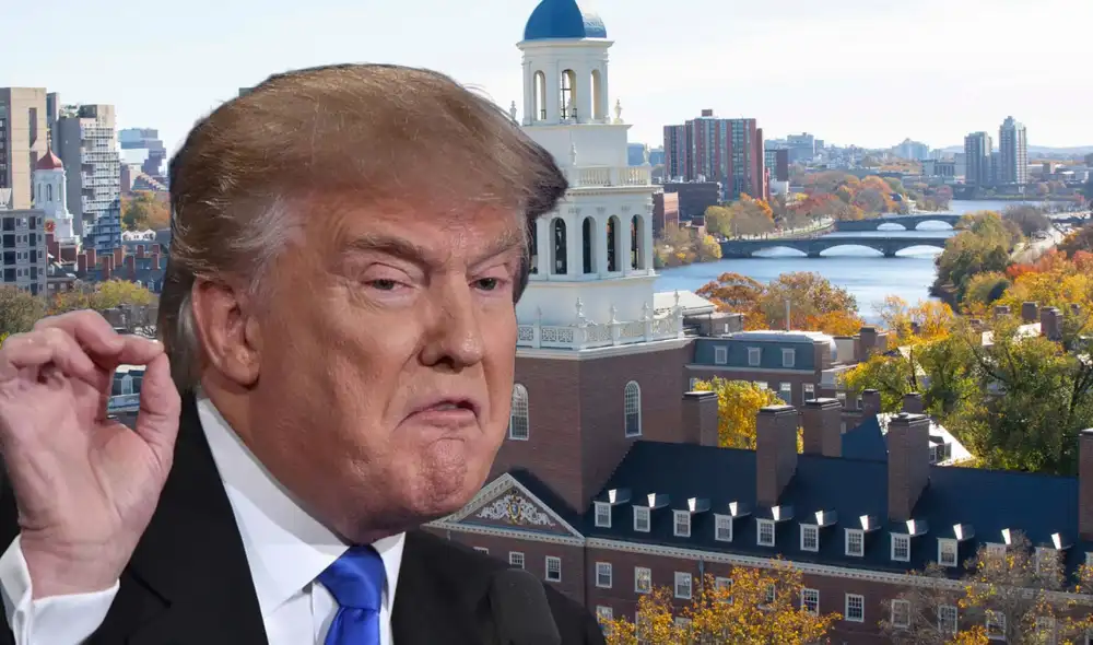 La administración de Trump había recortado la financiación a la universidad de Harvard. Foto: composición LR / AFP / Harvard