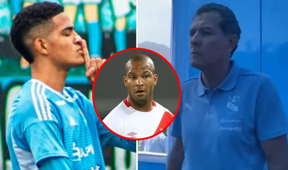 Mateo Rodríguez, hijo de Alberto Rodríguez, realizó menores en Sporting Cristal. Foto: composición GLR