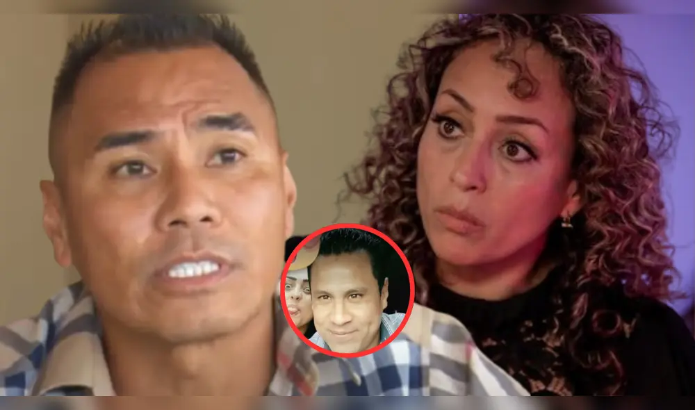 'Tenchy' Ugaz denunció al exesposo de Sara Manrique. Foto: Composición LR/ATV/YouTube