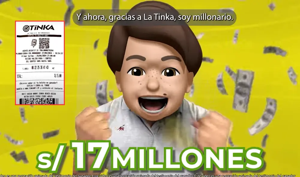El ganador de La Tinka ayudará a su iglesia y construirá su casa. Foto: Composición LR/ YouTube El ganador de La Tinka ayudará a su iglesia y construirá su casa. Foto: Composición LR/ YouTube