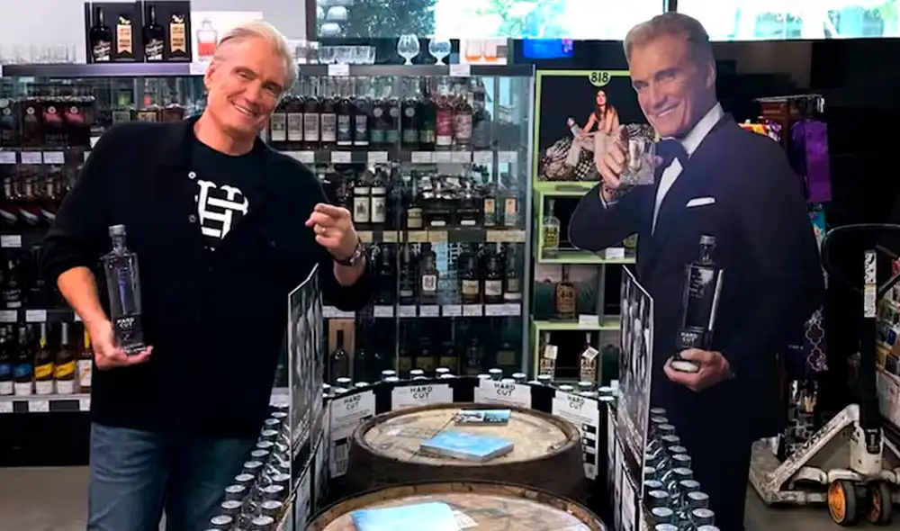 Dolph Lundgren, a logrado un exitoso giro en su carrera, lanzando su propia marca de vodka después de obtener la ciudadanía estadounidense. Foto: IG Dolph Lundgren