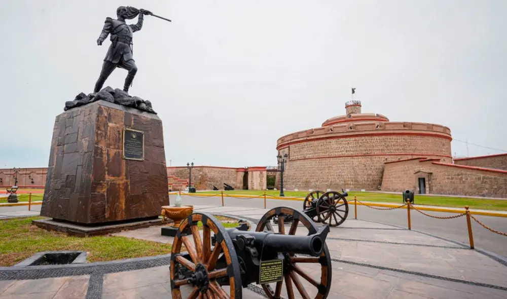 El Real Felipe, la emblemática edificación militar que apunta a convertirse en Patrimonio Mundial por UNESCO. Foto: Andina