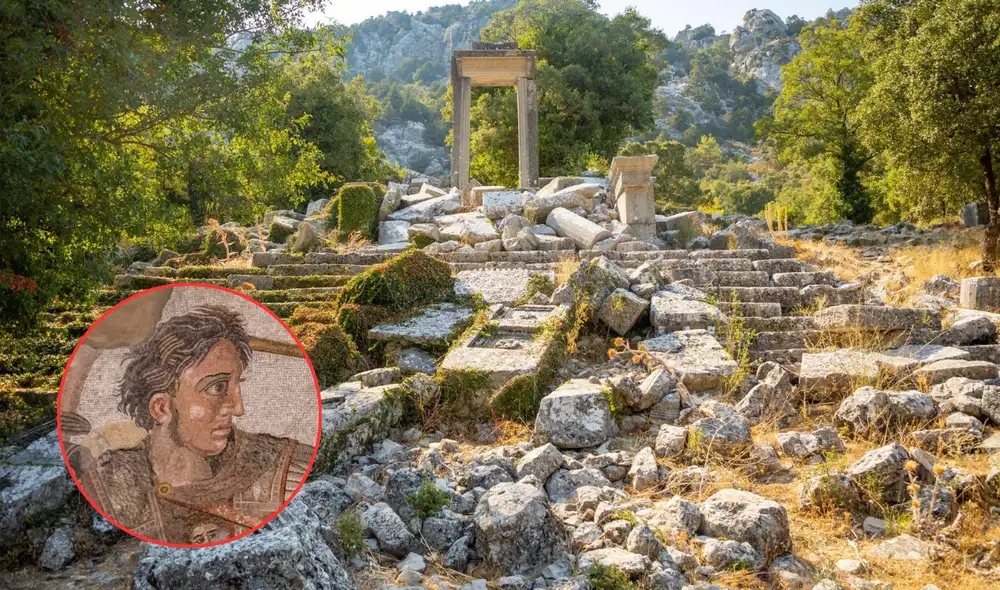 Esta ciudad oculta, con más de 2.000 años de antigüedad, permaneció enterrada durante siglos. Foto: composición LR/Viajar - El Periódico/BBC